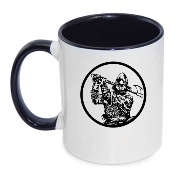 Mug - Black Circle - Inner Coloured Mug Thumbnail